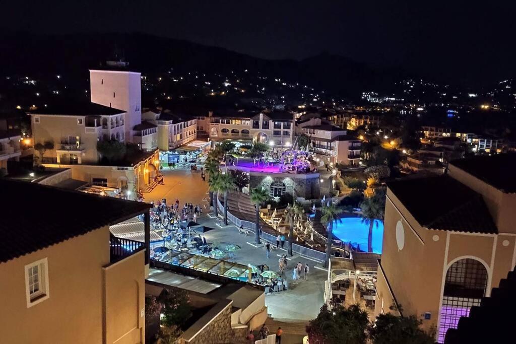 Dans Un Cadre D'Exception, Vue Mer Panoramique A Agay Cote D'Azur, Village Vacances Cap Esterel, T2 Avec Jardin, Golf, Climatisation, Wifi, 5 Piscines Saint-Raphael  Luaran gambar