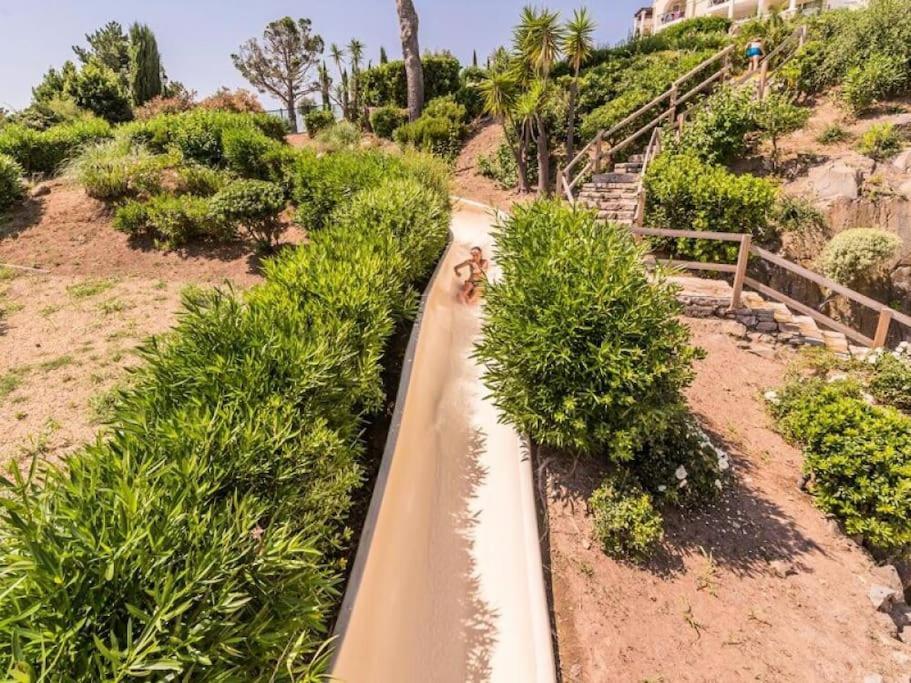 Dans Un Cadre D'Exception, Vue Mer Panoramique A Agay Cote D'Azur, Village Vacances Cap Esterel, T2 Avec Jardin, Golf, Climatisation, Wifi, 5 Piscines Saint-Raphael  Luaran gambar