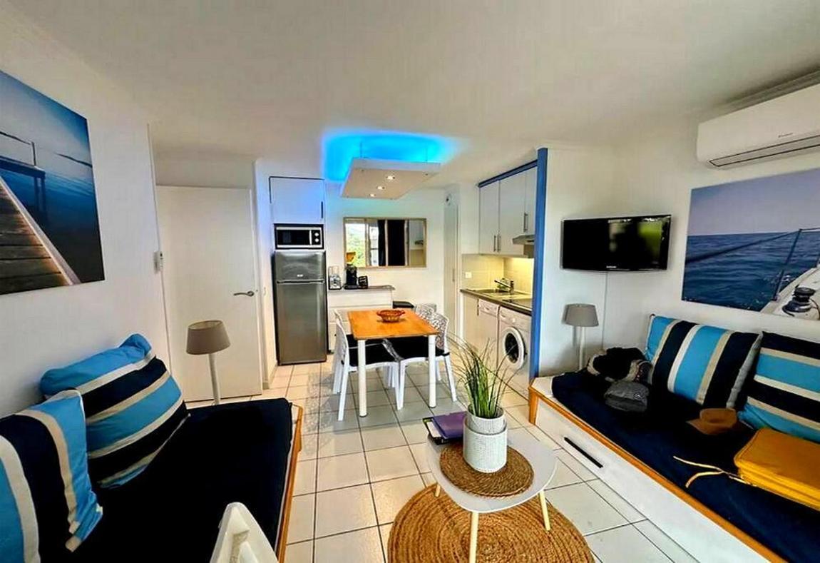 Dans Un Cadre D'Exception, Vue Mer Panoramique A Agay Cote D'Azur, Village Vacances Cap Esterel, T2 Avec Jardin, Golf, Climatisation, Wifi, 5 Piscines Saint-Raphael  Luaran gambar